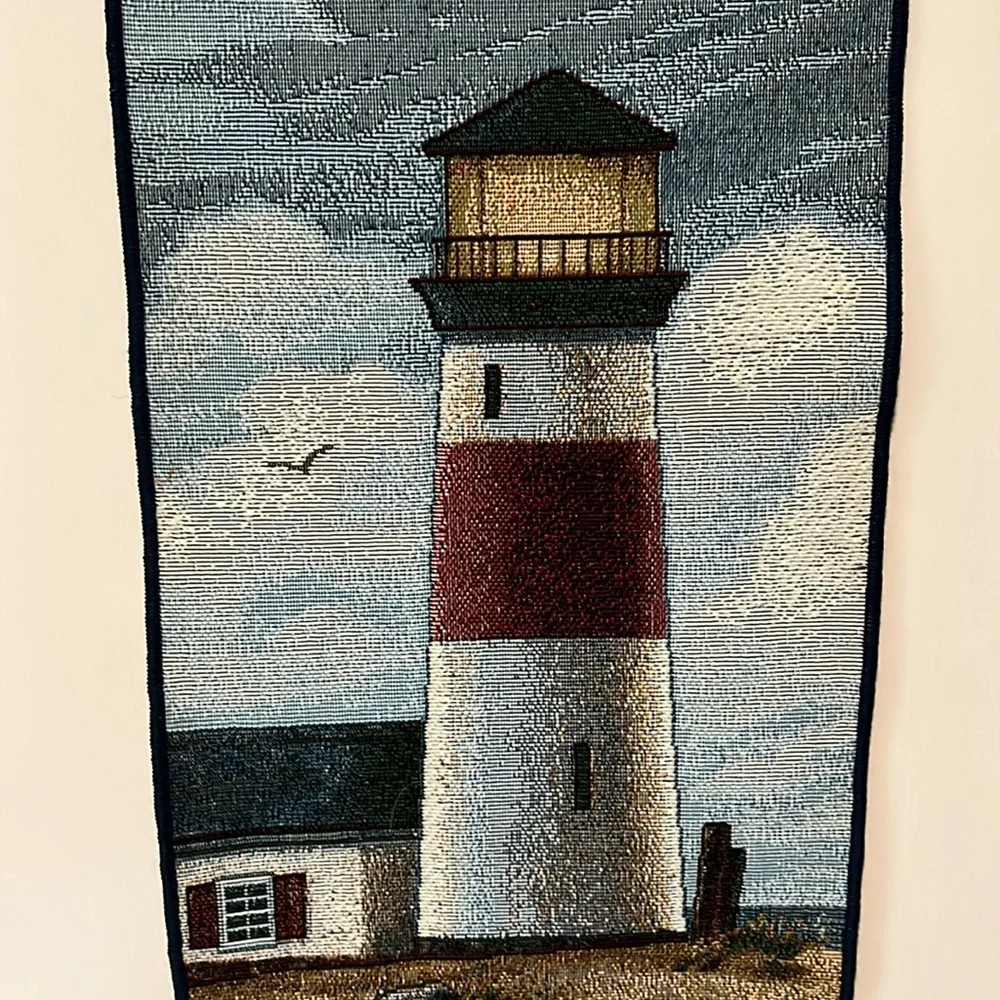 Lantern fabric wall decoration for those loving nautical themes